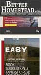 Mobile Screenshot of betterhomestead.com